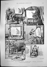 Old Antique Print Things Not