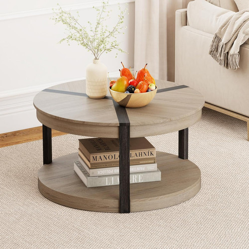 Coffee table round - 2, tier