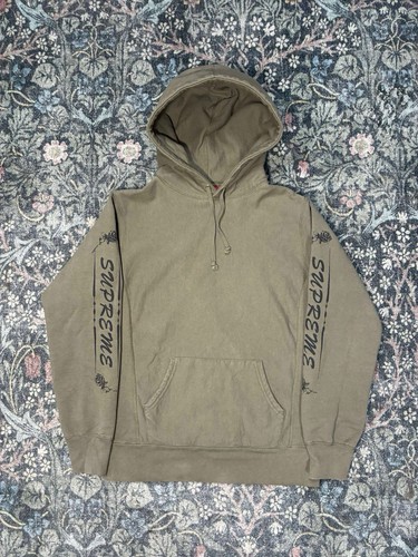 Supreme olive hoodie men - olive,