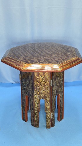 Octagon folding side table - octagon,