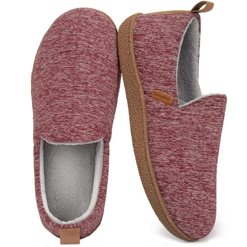 Ladies slip slippers memory - ladies, on