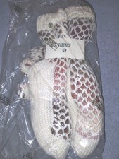 Fatface Bedsock S Slipper Socks Space Dye Cream Mix Size 4-7 RRP £25