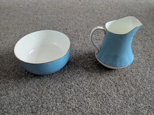 George Jones & Sons Crescent, Sugar / Cereal Bowl & 3/4 Pint Milk Jug