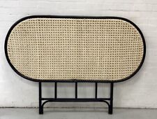 La Redoute Cedar Black Rattan Cane Headboard, RRP299