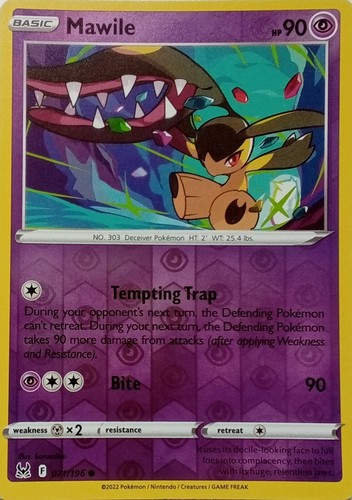 071 196 mawile reverse - reverse, holo