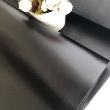 1.5mm Thick Black Smooth Veg Tan Full Grain Italian 100% Real Cowhide Leather