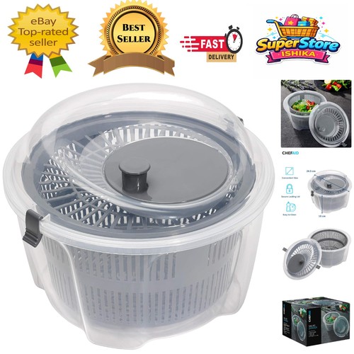 Salad spinner and - salad,