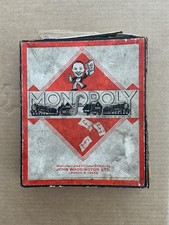 Vintage 1930s Monopoly Game (with board)