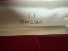 Red Omega Watch Box Case With