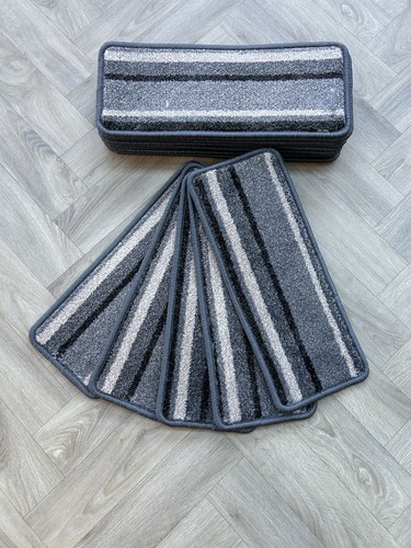 Striped stair carpet - 14,