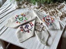 Personalised White Linen Table