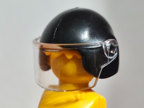 Playmobil black helmet - black,