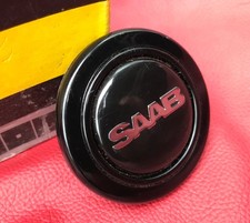 Original  " MOMO - SAAB "  Steering Wheel Centre Horn Push (HP46)
