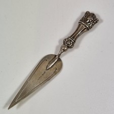 Antique Small Silver Bookmark