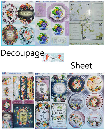 Craft die cut - craft, decoupage