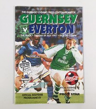 1997/98 Guernsey v Everton  Pre-Season Friendly