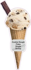 Ice cream van sticker Cookie