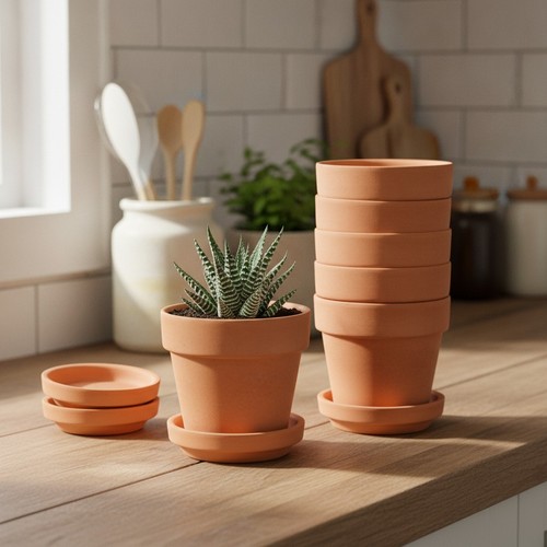 Stylish mini terracotta - stylish, pots