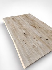 Solid untreated oak tabletop - solid,