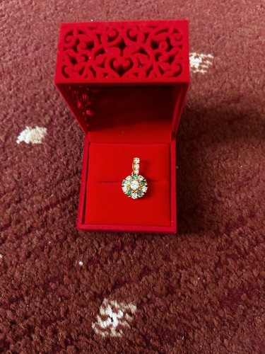 22ct gold pendant 1g - gold, 3.1g