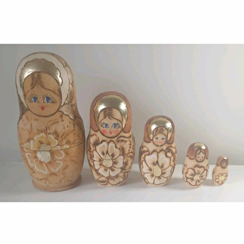 Set wooden matryoshka - set, 5