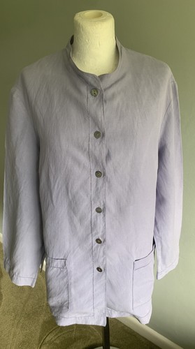 Jaeger lavender silk linen - silk,