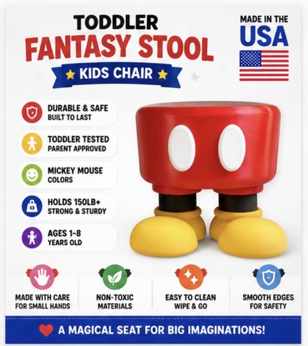 Toddler fantasy chair mickey - fantasy,