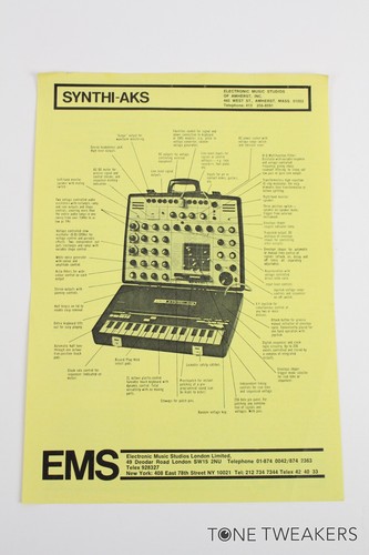 Ems synthi aks - aks, data