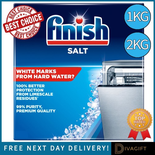 Finish dishwasher salt - 1kg, 2kg