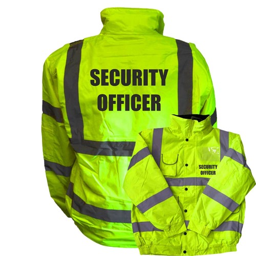 Yellow security officer - yellow,
