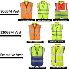 Hi Viz Safety Vest Waistcoat