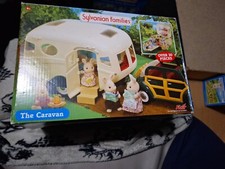 SYLVANIAN FAMILIES - THE CARAVAN. REF 4867. Rare. Original Box. Vintage Flair