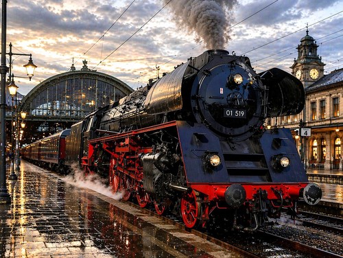 Fridge magnet steam - fridge, locomotive