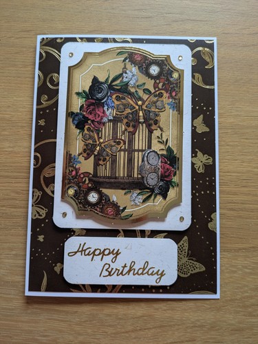Handmade birthday card - handmade,