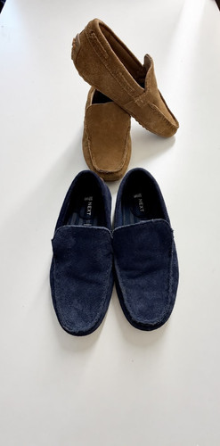 Next kids suede loafers bundle - next,