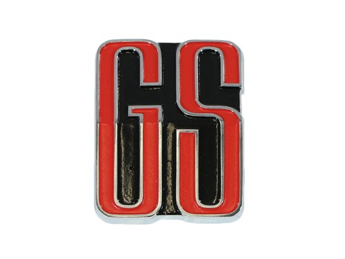 Sign emblem badge lettering - gs,