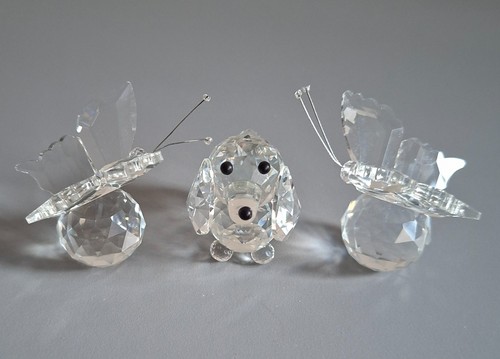 Crystal glass figurines bundle - figurines,