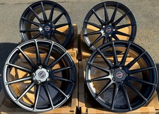 Alloy Wheels 20" 02 For Mercedes V Class Vito Viano Vaneo Vans 5x112 Black