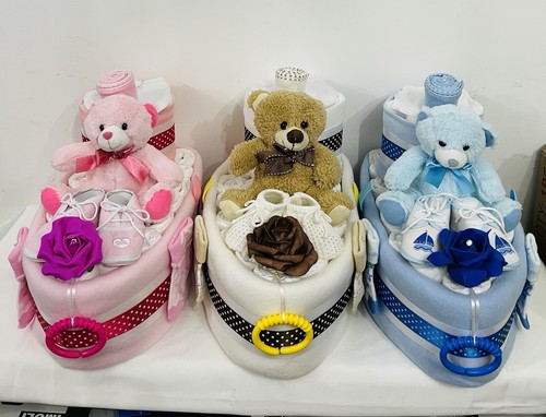 Boat nappy cake with - boat,