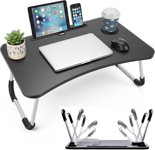 Folding desk laptop table - laptop, bed