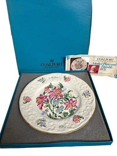 Coalport mother plate 1979 - coalport,