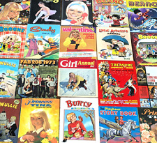 Vintage Annuals  Build Your Own Book Bundle & Pay One Flat Postage New Titles