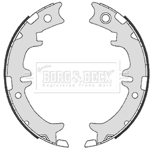 Handbrake brake shoe - brake, set