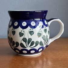 Handmade Polish Pottery Mug