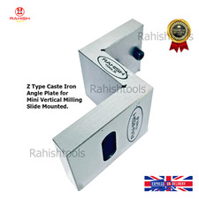 ZType Caste Iron Angle Plate for Mini Milling Vertical Slide Mounted RAHISHTOOLS