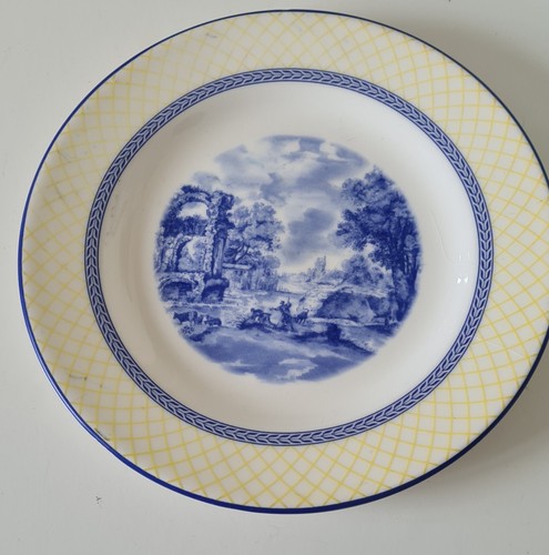 Spode sandwich plate blue - sandwich,