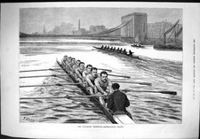 Old 1879 University Boat Race