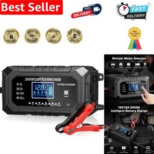 Advanced 15amp 12v 24v battery - 12v/24v,
