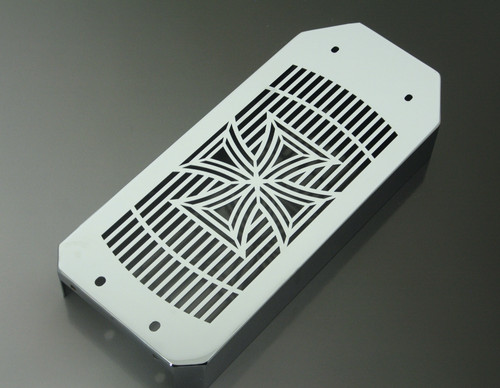 Stainless steel radiator guard - steel,