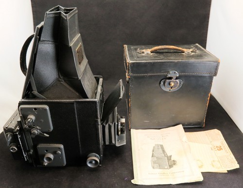 Graflex revolving back - back, series